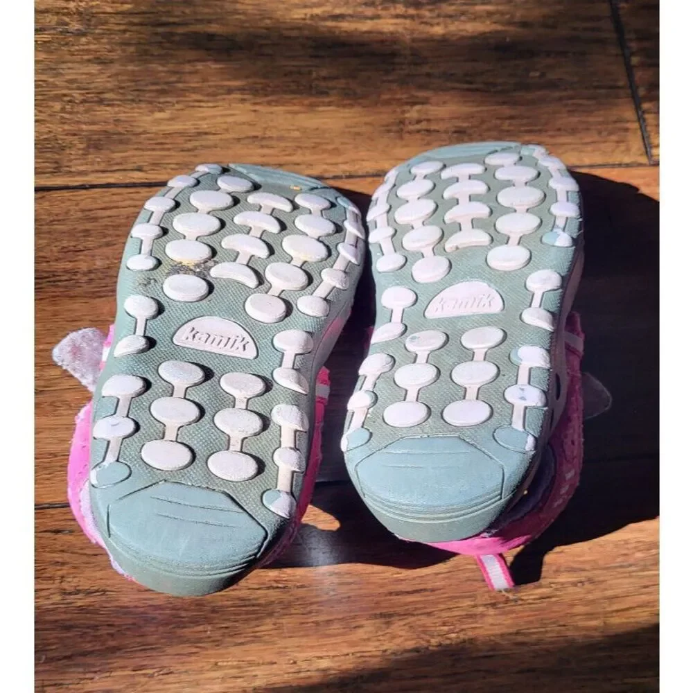 Kamik Kids Water Beach Hike Crab Shoe Pink Purple US 8 EU 25